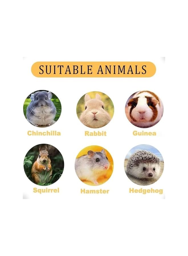 Guinea Bed, Soft Warm Plush Cuddle Pet House, Machine Washable Small Animal Nest, Cozy Cave for Hamster, Ferret, Chinchilla, Hedgehog, Rat, Squirrel, Rabbit, Anxiety Relief - Image 3